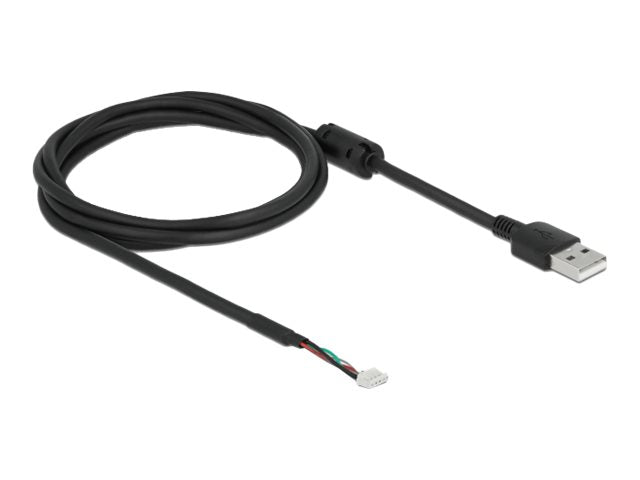 DELOCK Modul Anschlusskabel USB 2.0 Typ-A Stecker zu 4 pin Kamera Stecker V6 1,5m - Vorderansicht