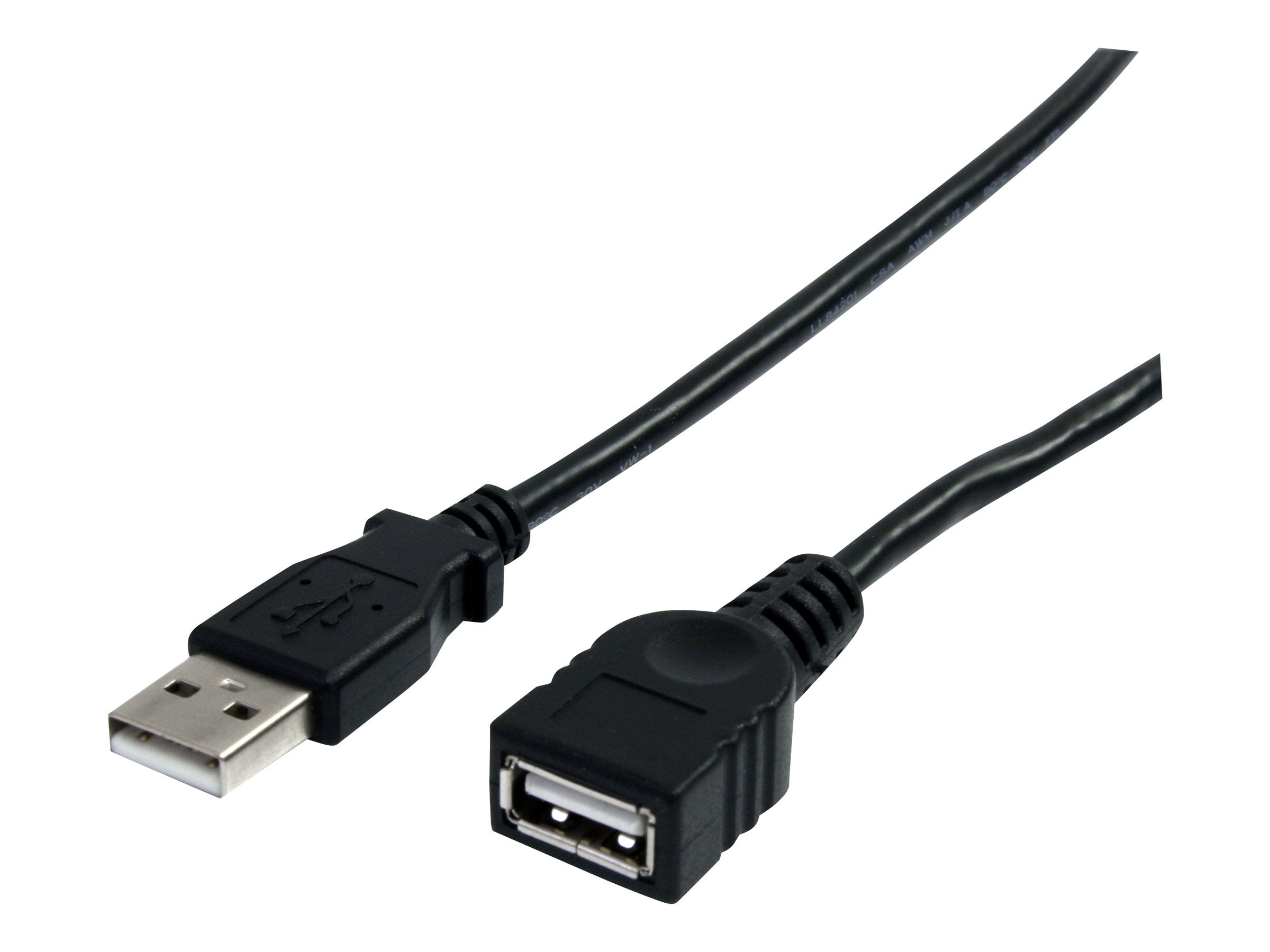STARTECH.COM 6 ft Black USB 2.0 Extension Cable A to A - M/F Vorderansicht