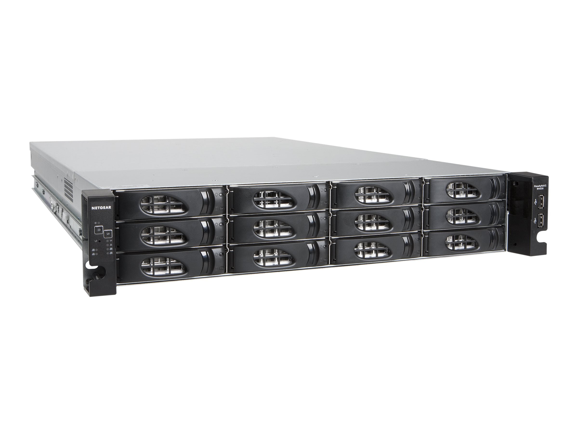 NETGEAR ReadyNAS 4220 Rackmount 2U 10G Vorderansicht