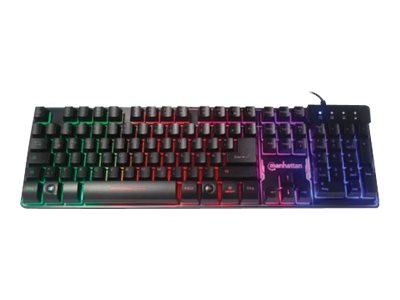 MANHATTAN USB-Gaming-Tastatur LED-Beleuchtung