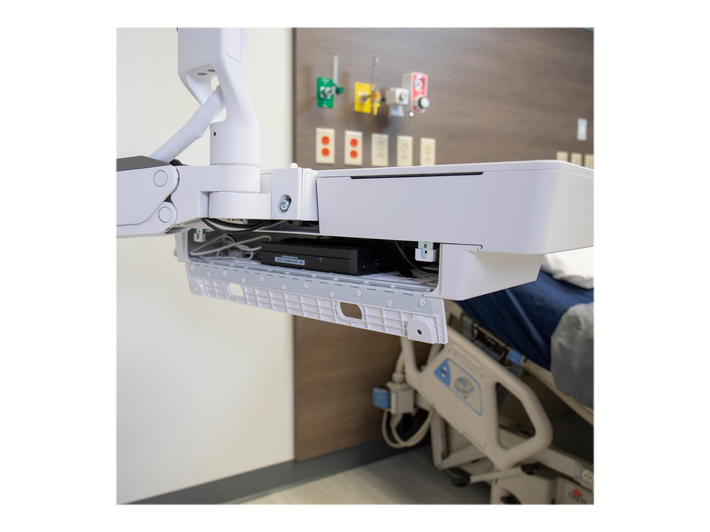 ERGOTRON CareFit Combo CPU Tray Vorderansicht