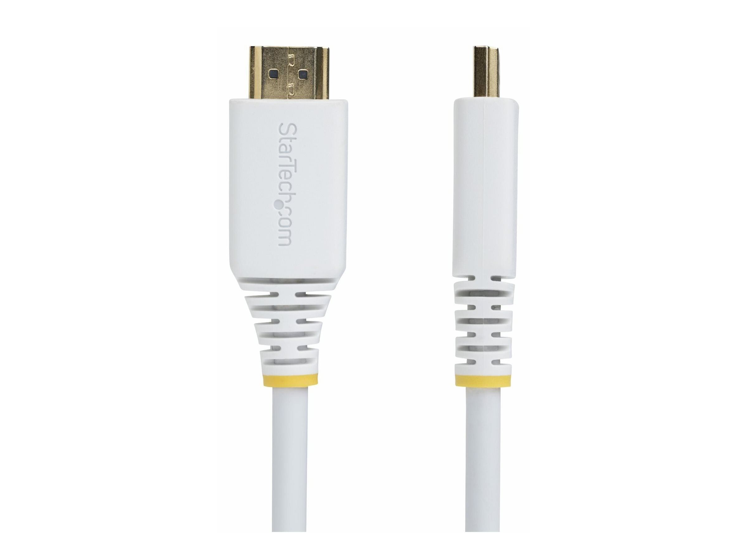 STARTECH.COM 3m Premium Zertifiziertes High Speed HDMI Kabel 4K 60Hz 1440p 144Hz 18Gbps UHD HDMI 2.0 Arc Kabel fur TV und PC Weiss