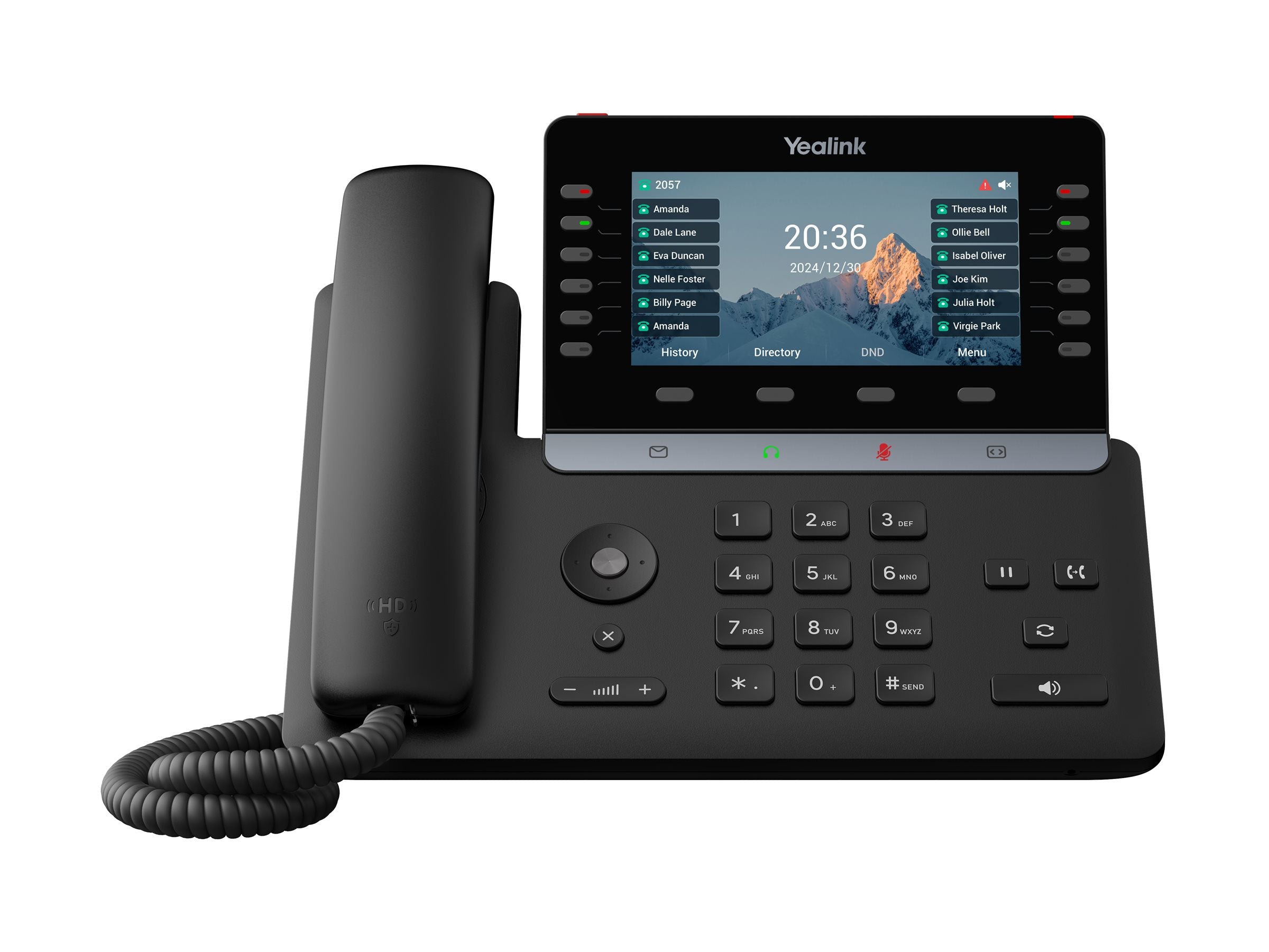 YEALINK SIP-T85W VoIP-Telefon Detailansicht