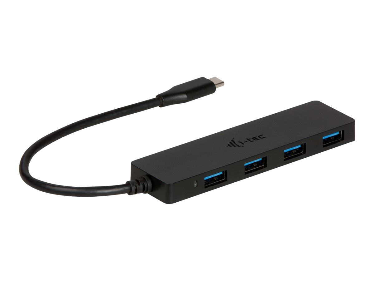 I-TEC USB C Slim Passive HUB 4 Port Detailansicht
