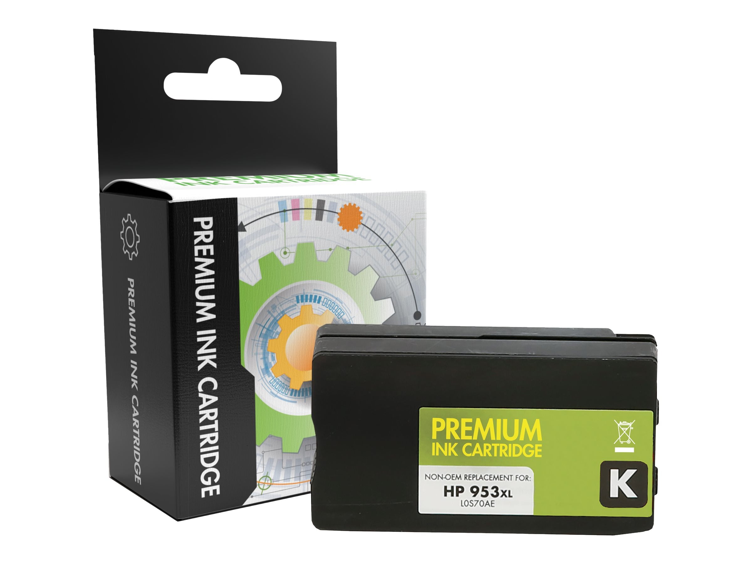 STATIC Ink cartridge HP L0S70AE 953XL Tintenpatrone Vorderansicht
