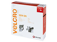 VELCRO Klettband zum Aufnähen Haken & Flausch 50mm x 10m Schwarz