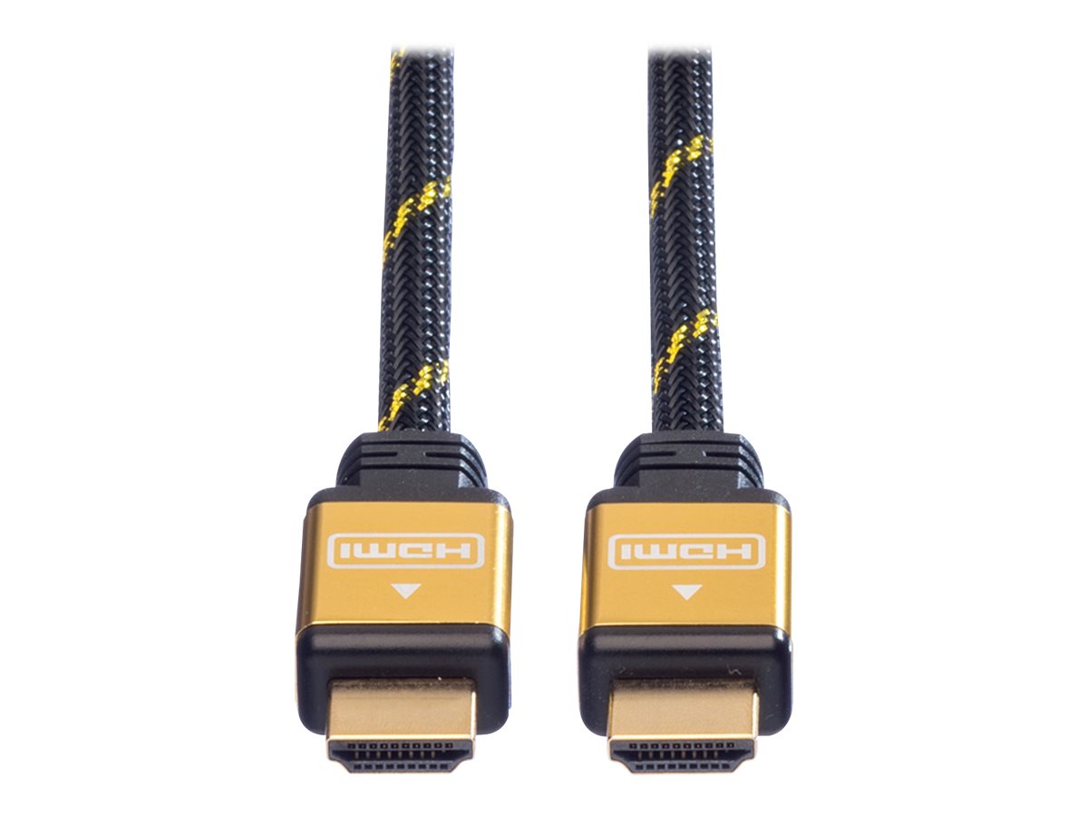 ROLINE GOLD HDMI High Speed Kabel mit Ethernet 10m - Detailansicht