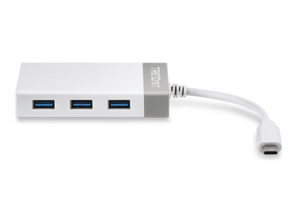 TRENDNET TUC-H4E 4-Port USB-C Mini Hub Rückansicht