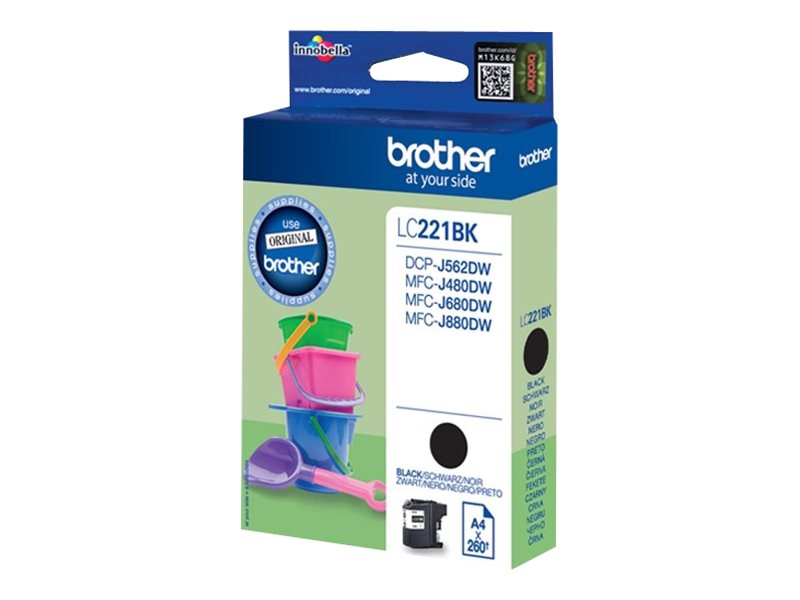 BROTHER LC221BK Tintenpatrone Detailansicht