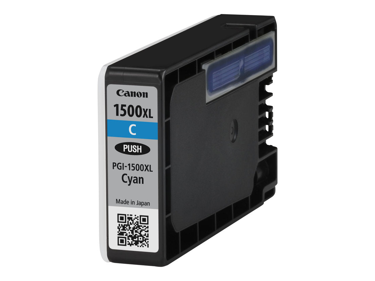 CANON PGI-1500XL C Tinte cyan hohe Kapazität Vorderansicht