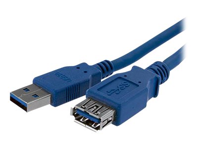 STARTECH.COM 1m Blue SuperSpeed USB 3.0 Extension Cable A to A - M/F Detailansicht