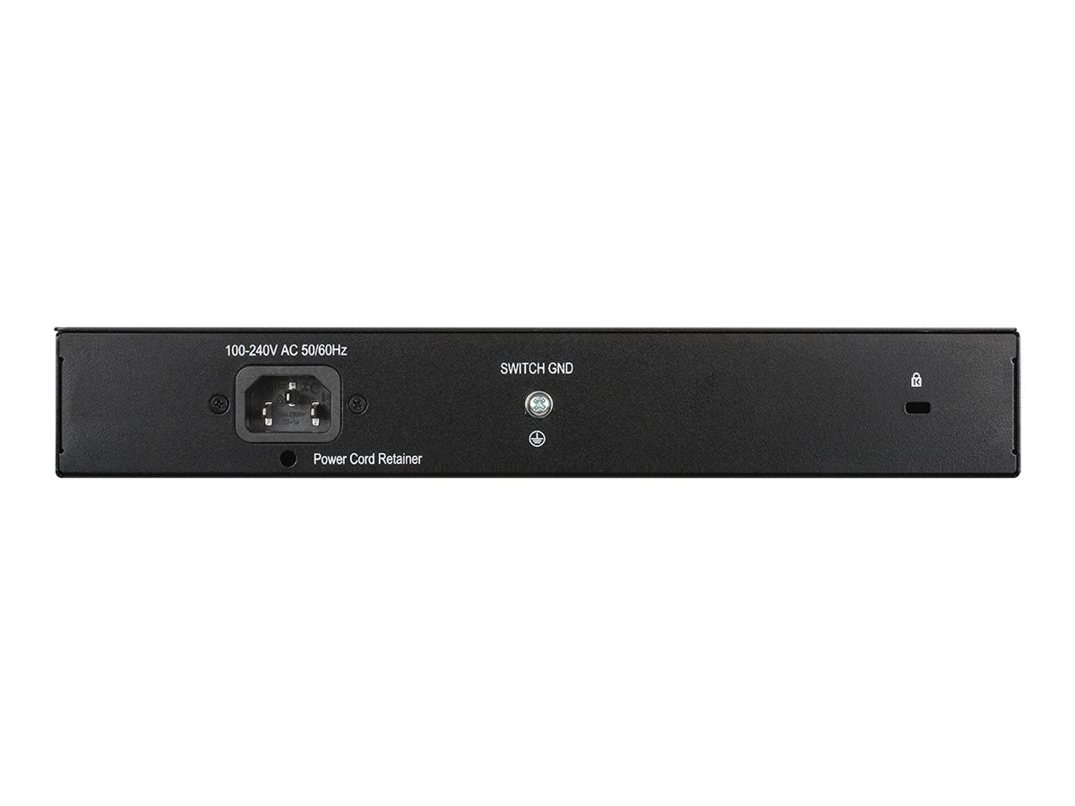 D-LINK DGS-1008MP 8-Port Desktop Gigabit Max PoE Switch Vorderansicht