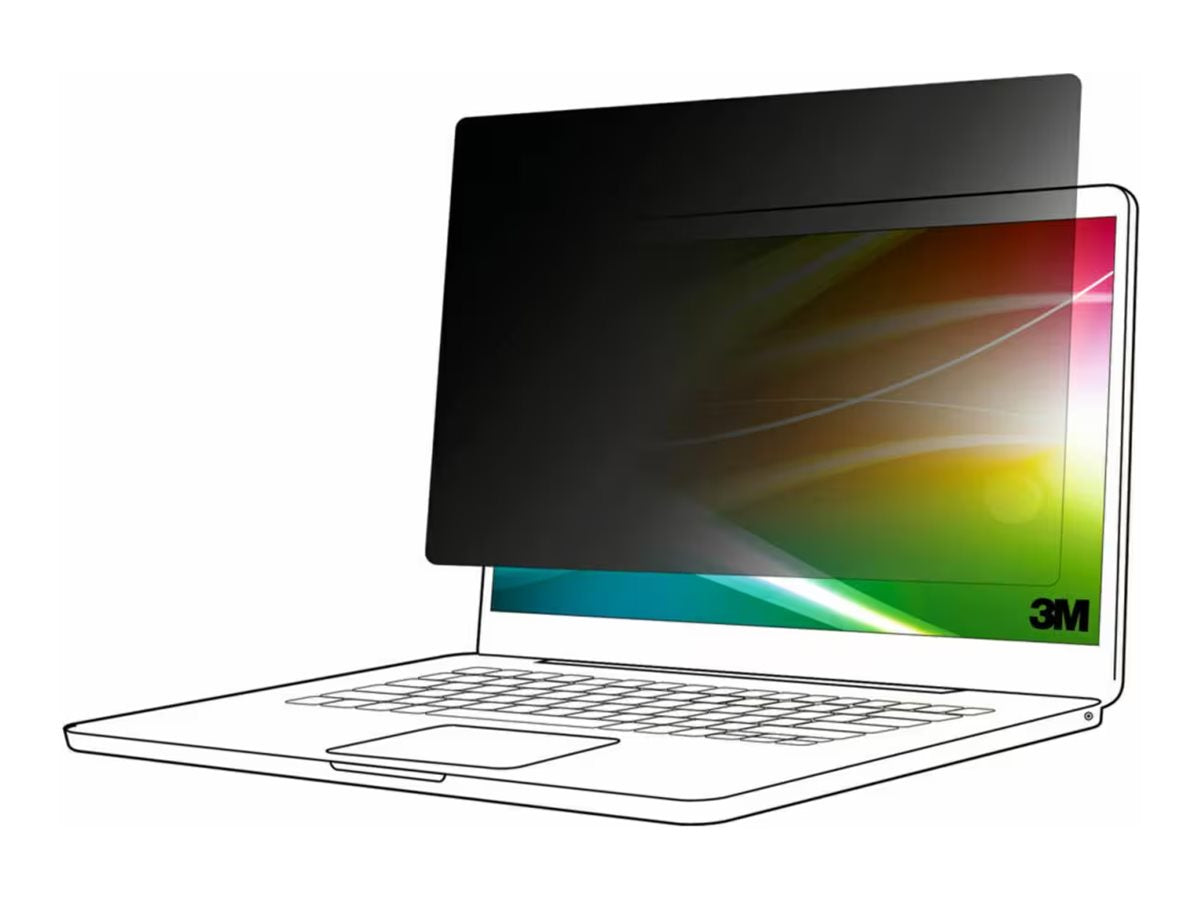 3M Bright Screen Privacy Filter für Apple Macbook Air M2-M3 - Vorderansicht