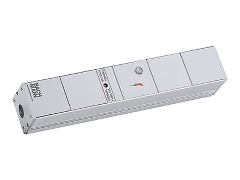 BACHMANN ALU 1HE VM 1xSPD ohne LED Vorderansicht
