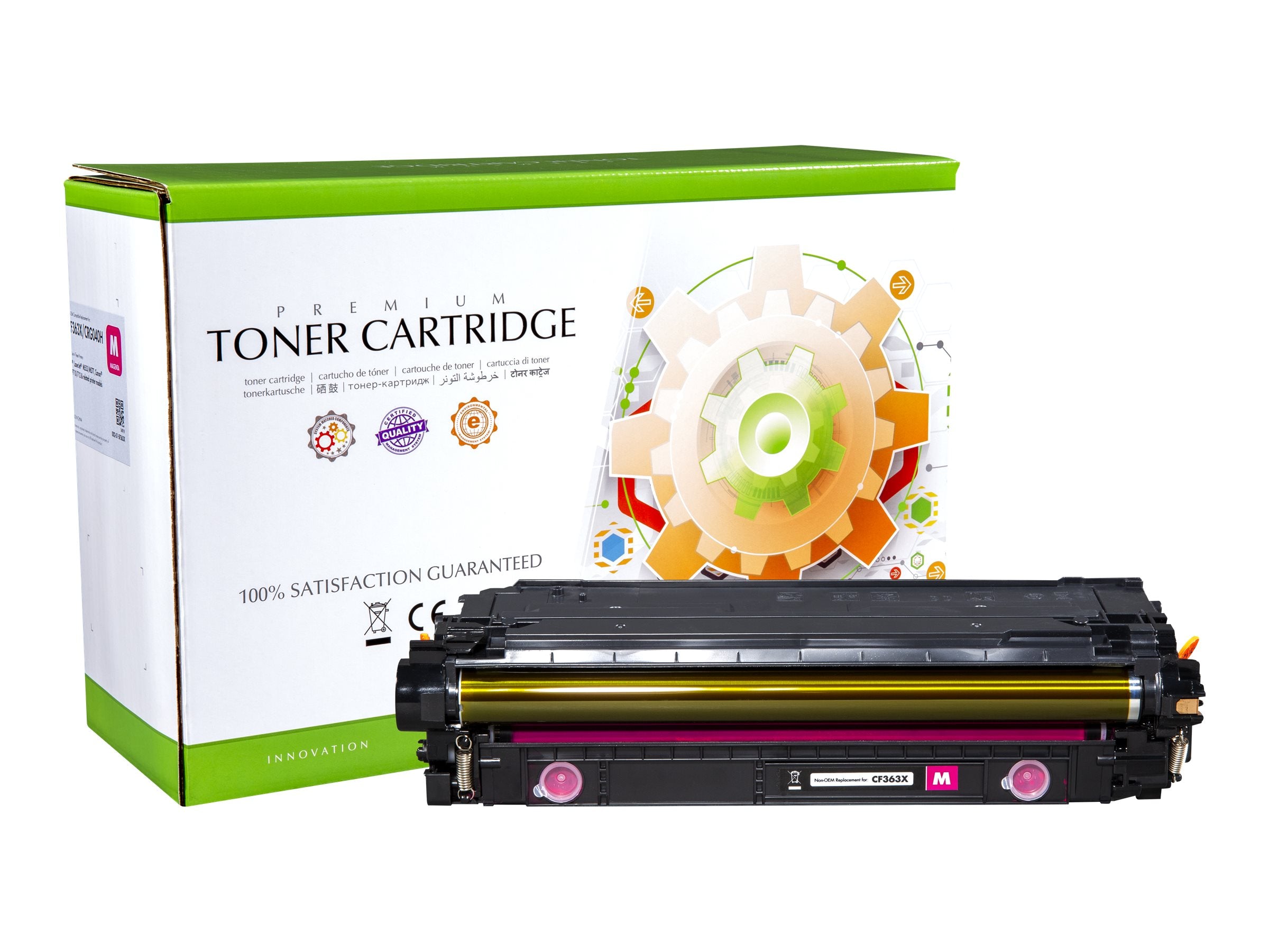 STATIC Tonerpatrone HP CF363X magenta Vorderansicht
