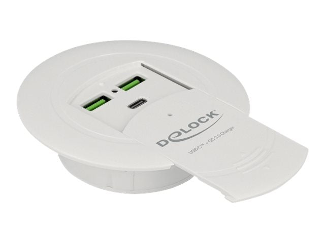 DELOCK USB Type-C Ladegerät PD 85 W Vorderansicht