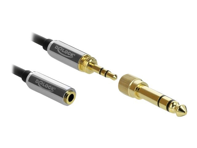DELOCK Klinkenverlängerungskabel 3,5 mm Detailansicht