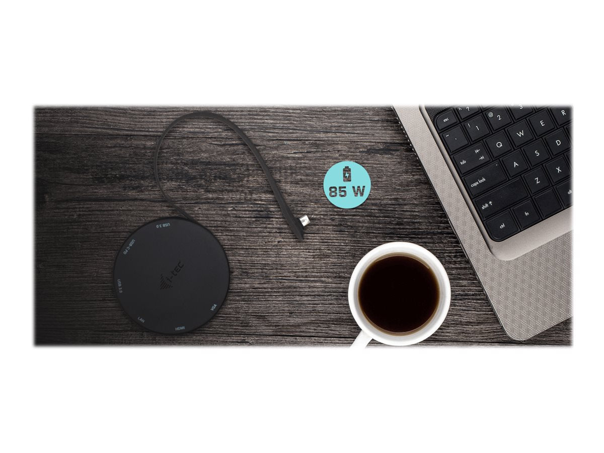 I-TEC USB C Pocket Dock Rückansicht