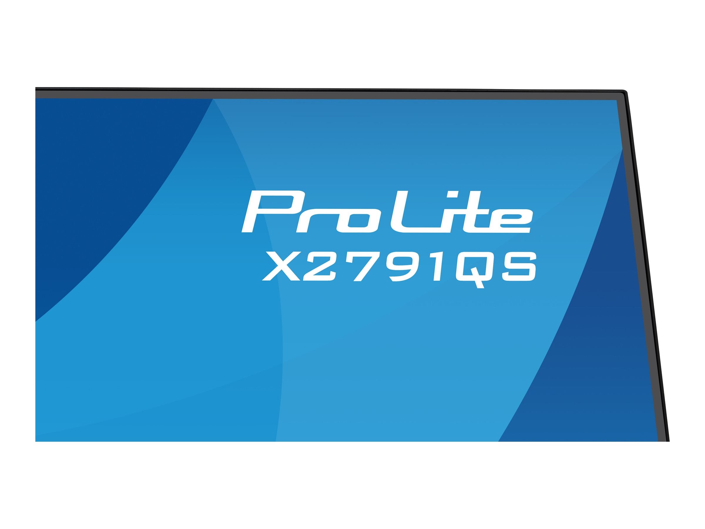 IIYAMA X2791QS-B1 Monitor Anschlussmöglichkeiten