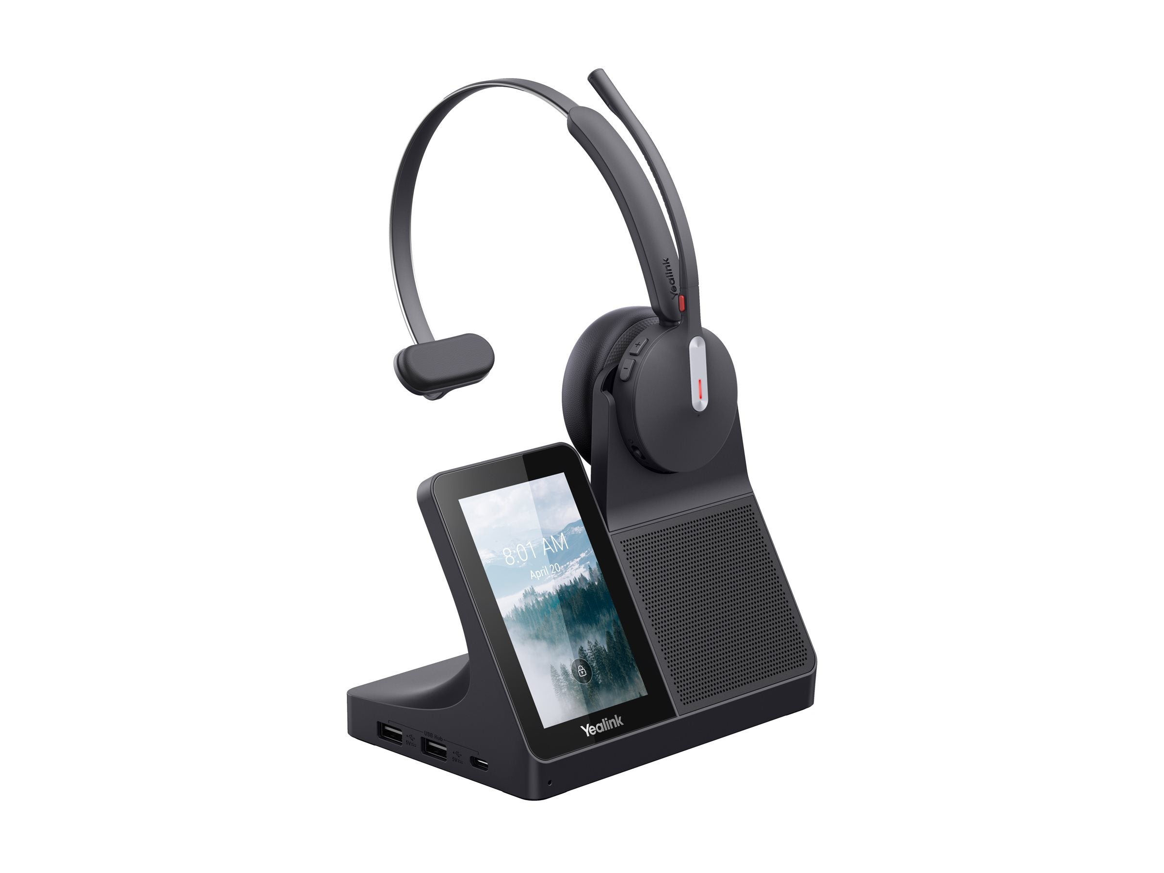 YEALINK WH64 Workstation Mono Headset Vorderansicht
