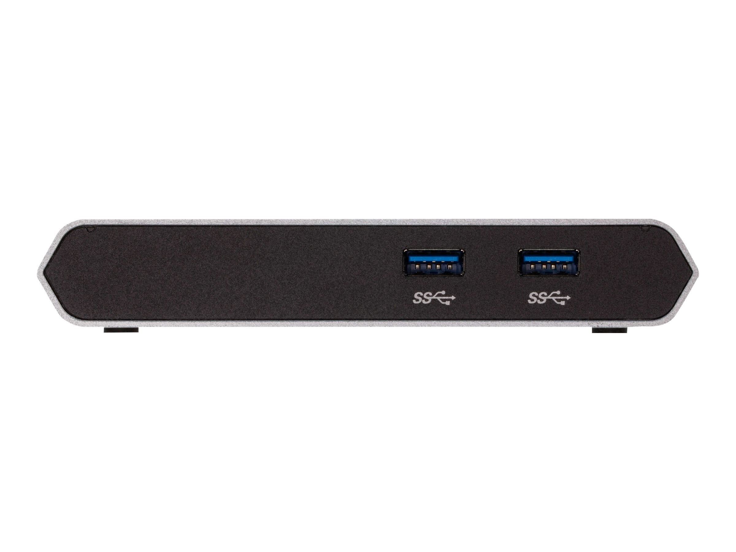 ATEN US3310 2-Port USB-C Gen1 Dock Switch Rückansicht