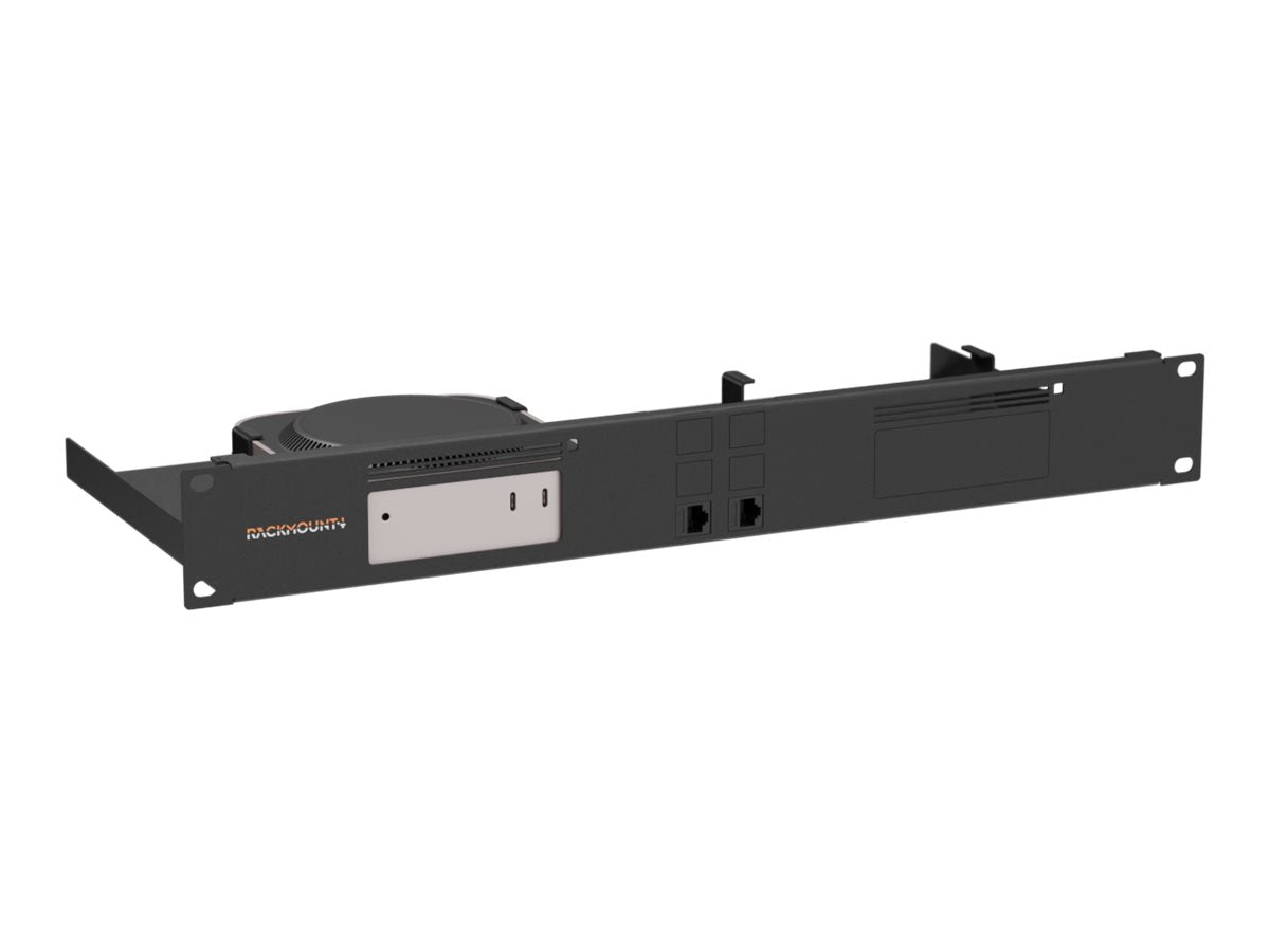 RACKMOUNT Rackmount 2x Apple Mac Mini M4 - Vorderansicht