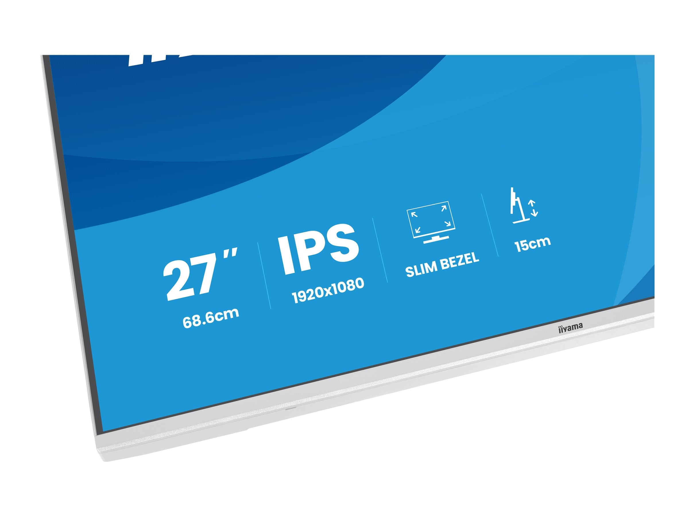 IIYAMA XB2797HSU-W1 Monitor Seitenansicht
