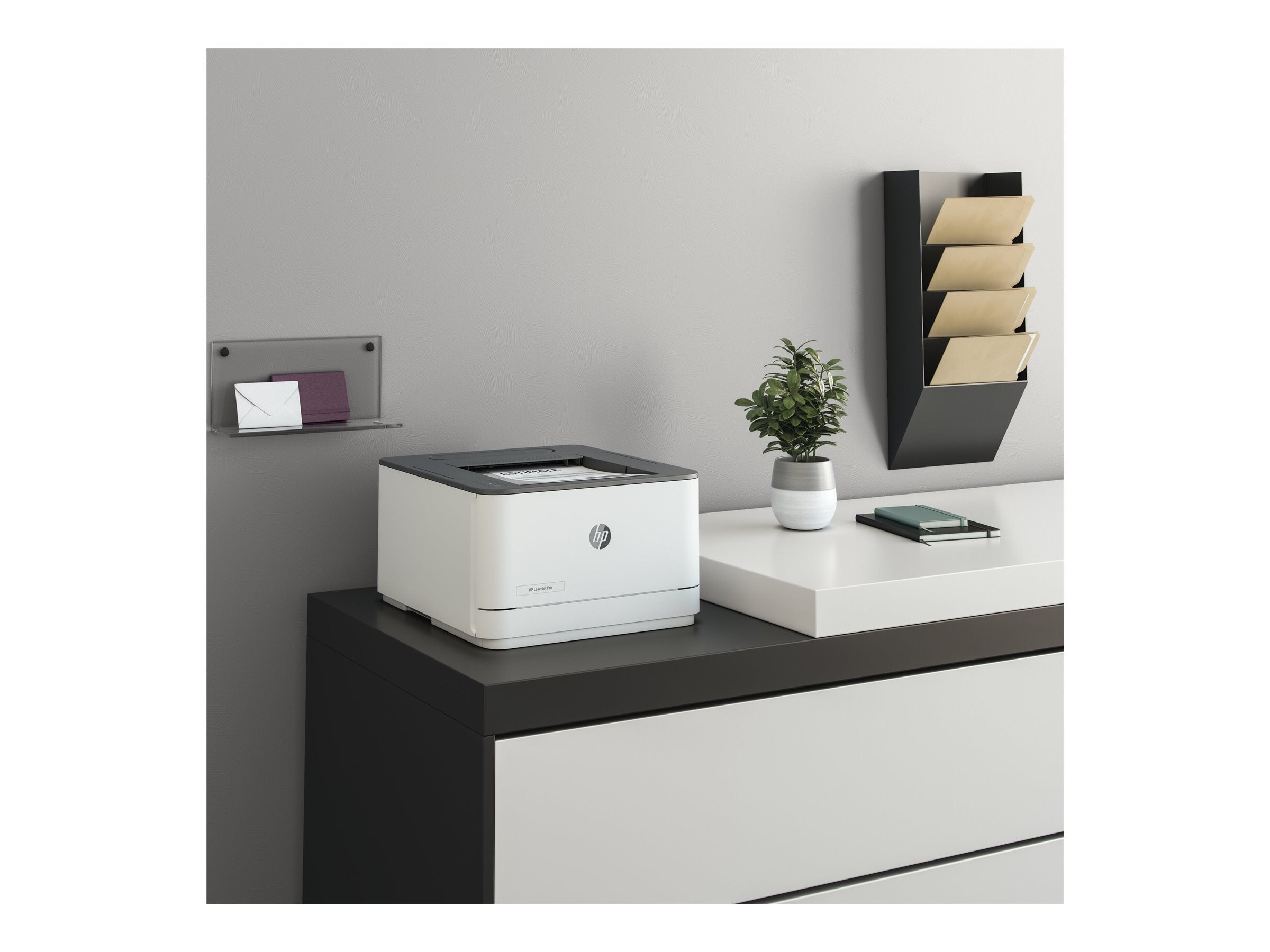HP LaserJet Pro 3002dw Drucker Rückansicht