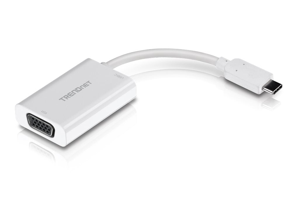 TRENDNET TUC-VGA2 USB-C VGA Adapter Anschlussdetails