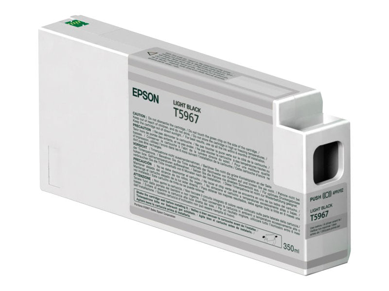 EPSON T5967 Tintenpatrone light black Vorderansicht