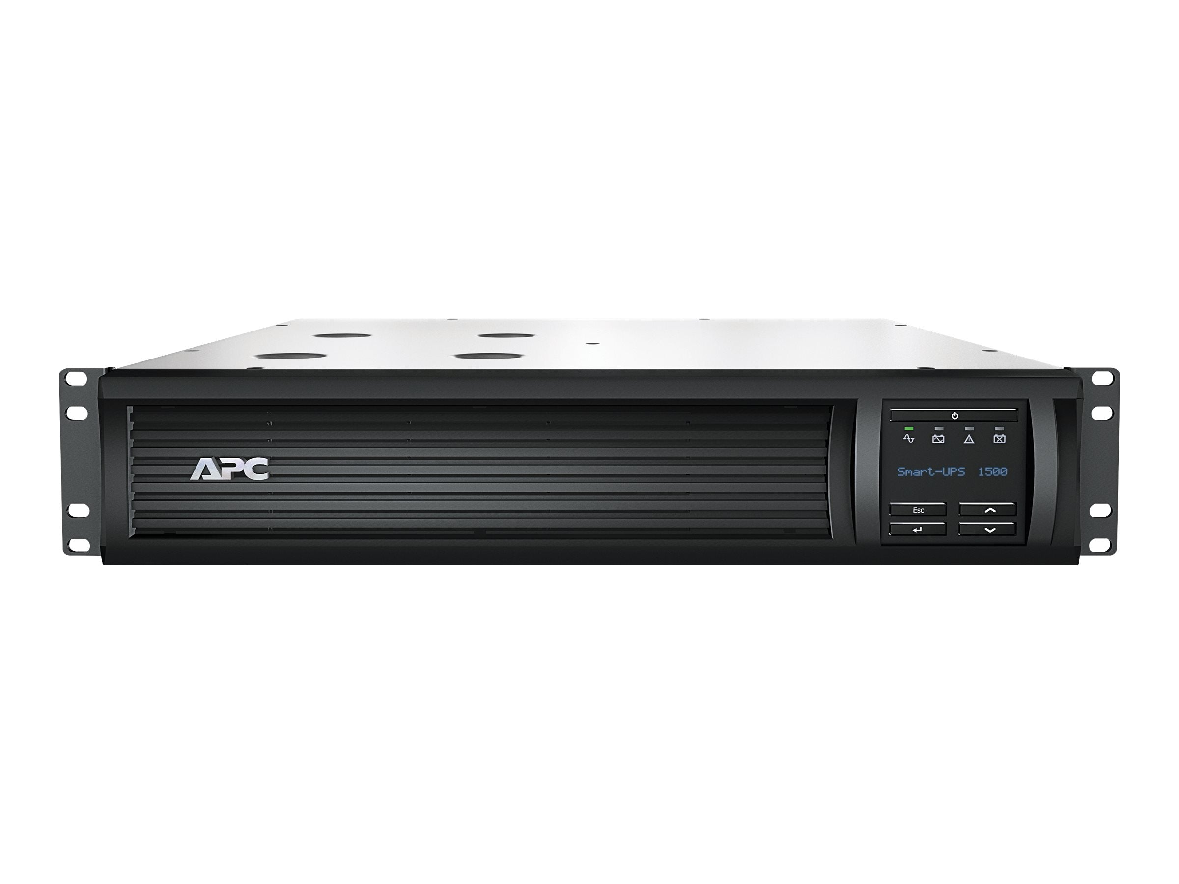 APC Smart-UPS 1500VA LCD RM 2U 230V Factory Refurbished - Vorderansicht