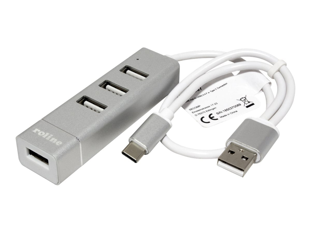 ROLINE USB 2.0 Notebook Hub Vorderansicht