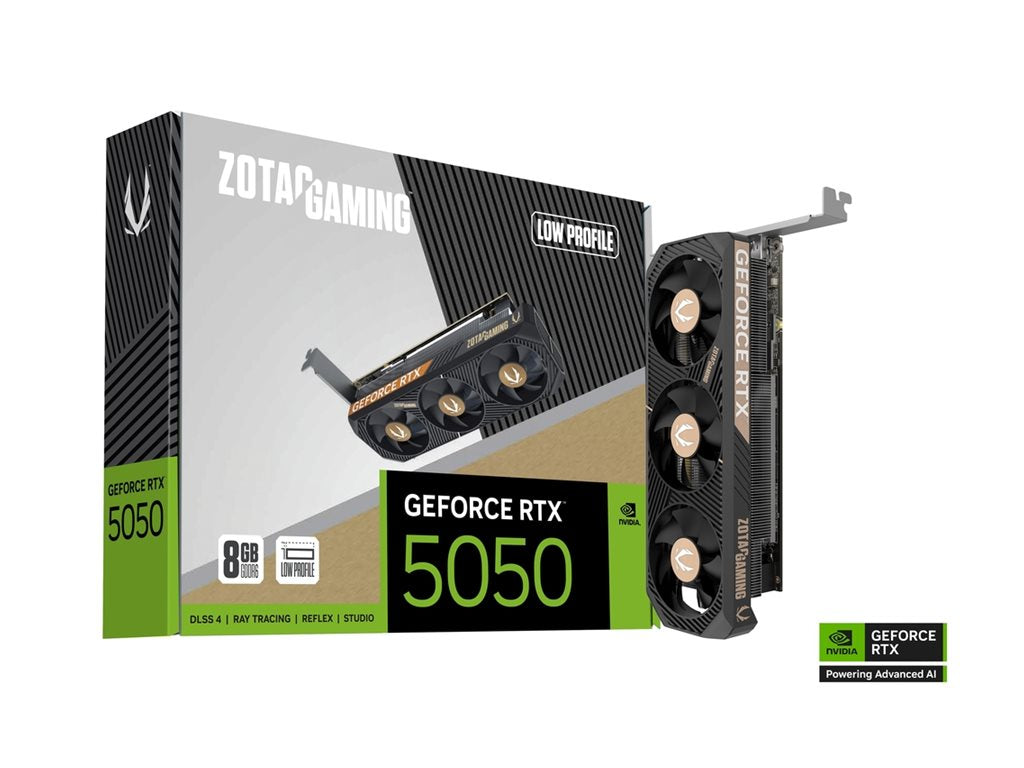 ZOTAC GAMING GeForce RTX 5050 8GB LP GDDR6 Vorderansicht