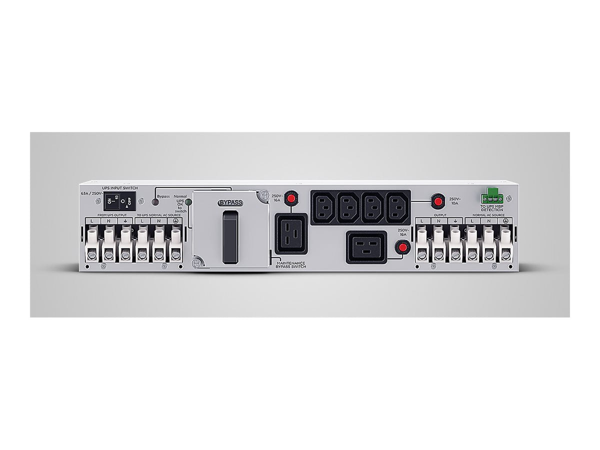 CYBERPOWER MBP63AHVHW62U Maintenance Bypass PDU Vorderansicht