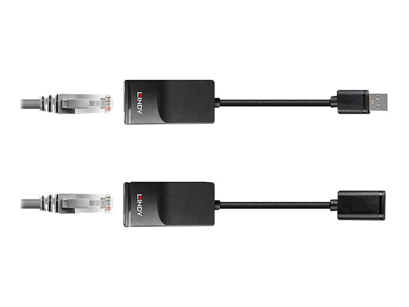 LINDY 60m USB 1.1 Cat.6 Extender Basic Detailansicht