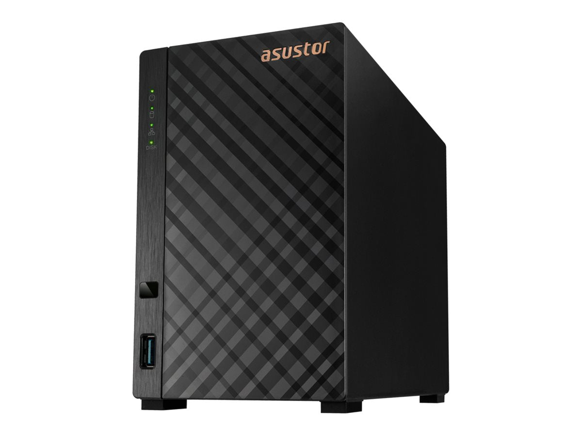 ASUSTOR NAS 2-BAY REALTEK RTD1619B 4C 1.7 GHZ Verpackung