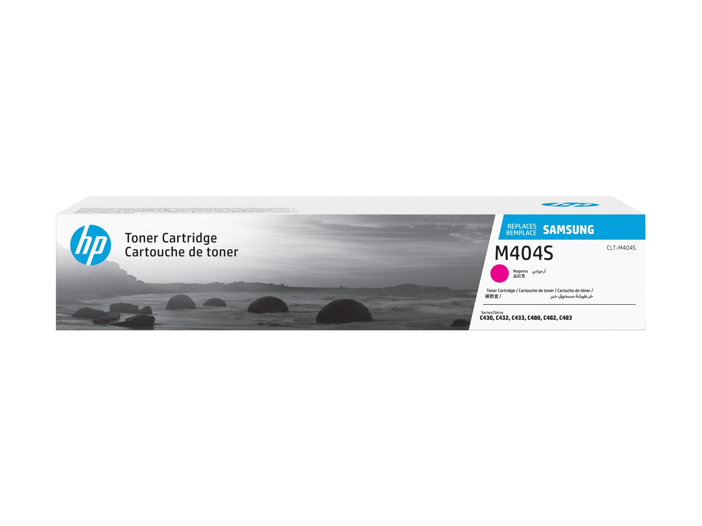 SAMSUNG original Toner cartridge LT-M404S/ELS Magenta Vorderansicht
