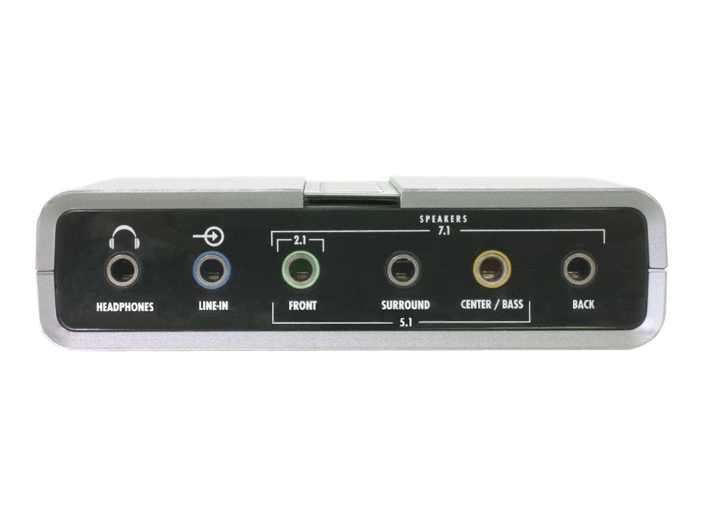 DELOCK Adapter USB 2.0 Soundbox 7.1 Vorderansicht