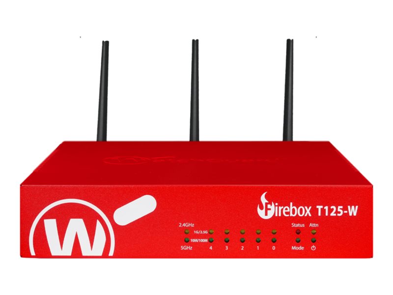 WATCHGUARD Firebox T125 W Appliance Only - Vorderansicht