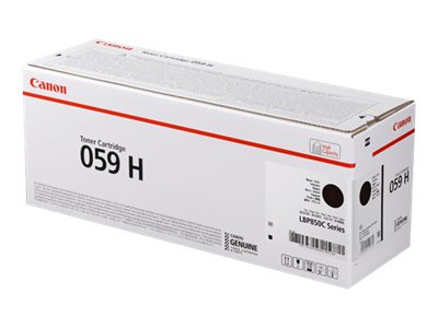 Vorderansicht der CANON Cartridge 059 High yield Black Toner