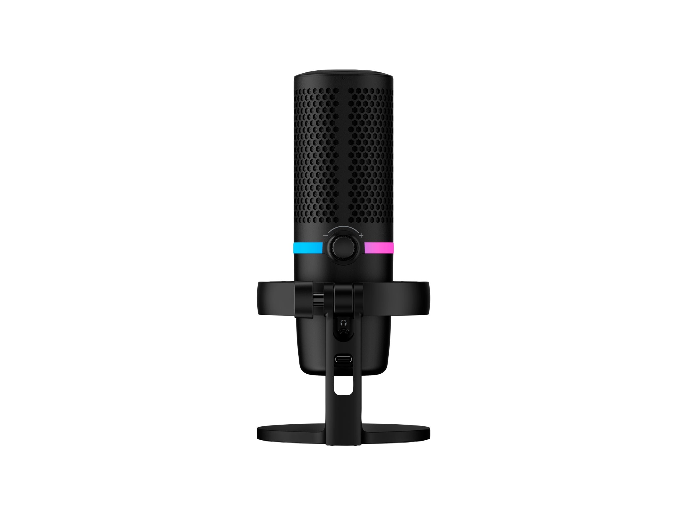 HP HyperX DuoCast USB Mikrofon Black Vorderansicht