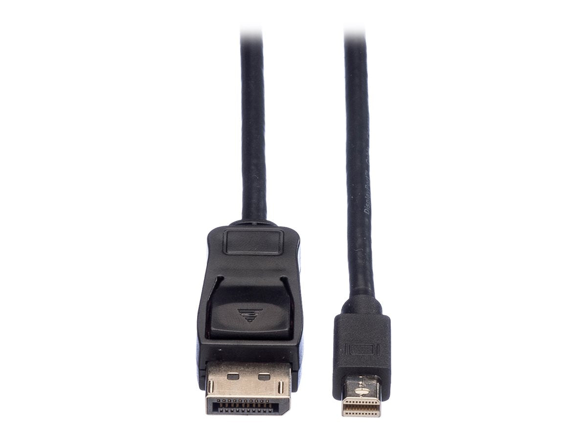 VALUE DisplayPort Kabel DP ST - Mini DP ST schwarz 5m Detailansicht