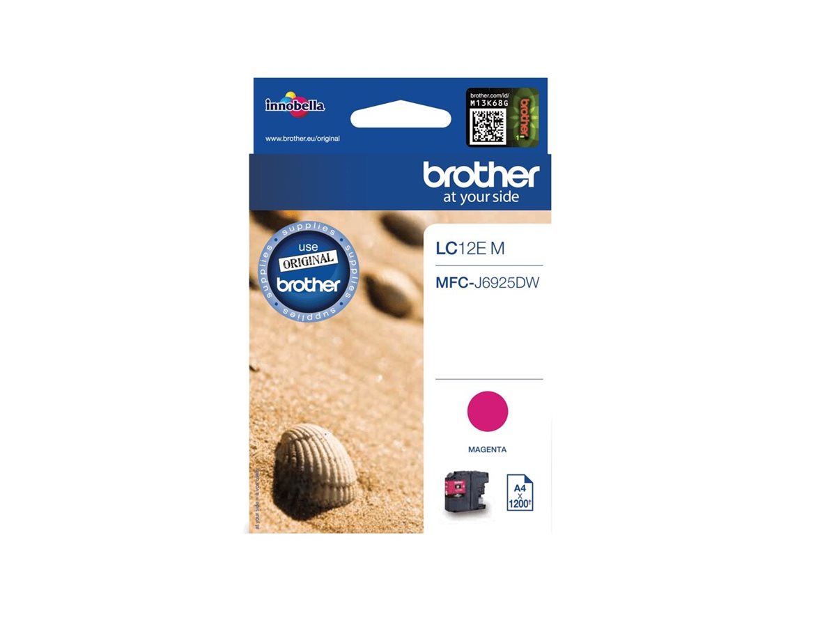 BROTHER LC12EM Tinte magenta Vorderansicht