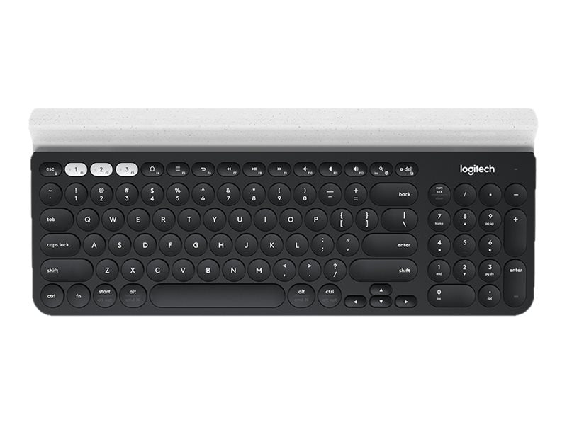 LOGITECH K780 Multi-Device Bluetooth Keyboard seitliche Ansicht
