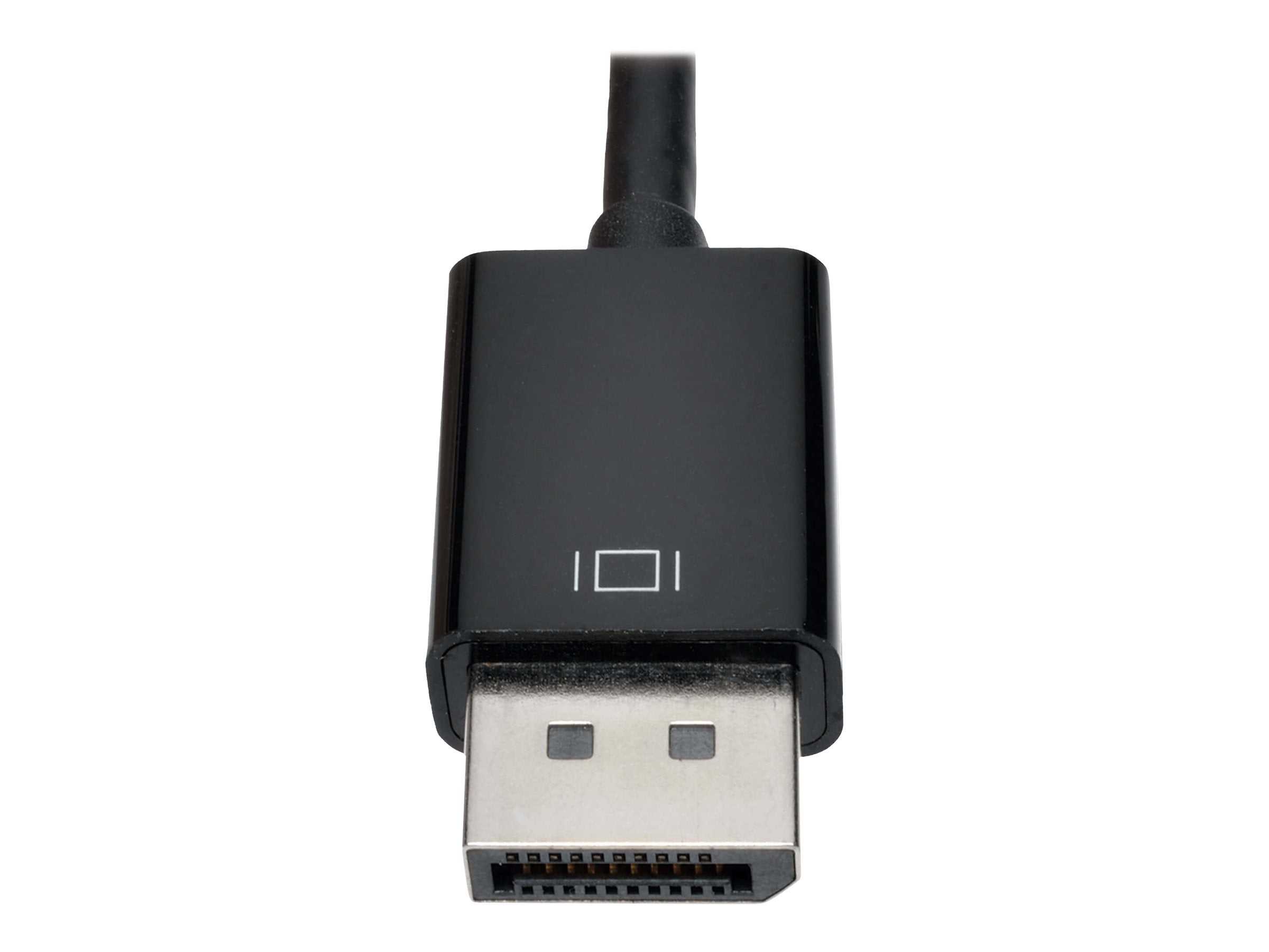 EATON TRIPPLITE DP 1.2 to HDMI VGA Adapter Converter Vorderansicht