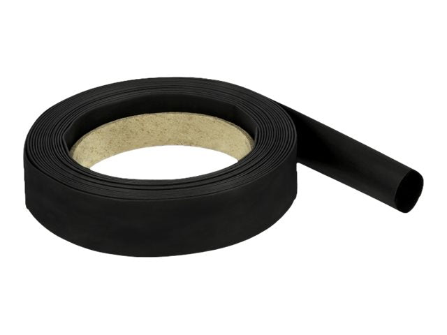 DELOCK Schrumpfschlauch 5 m x 16 mm schwarz - Vorderansicht