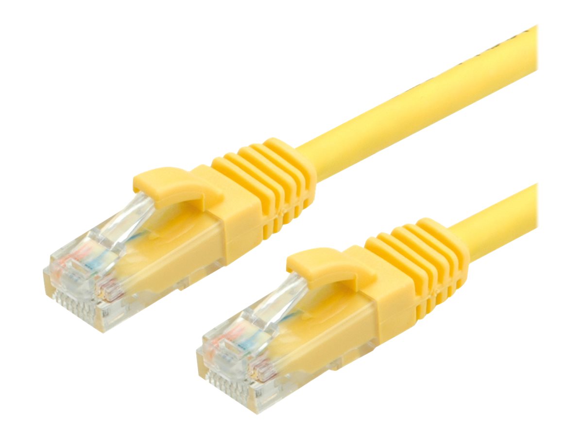 VALUE Patchkabel Kat.6 Class E UTP LSOH gelb 5m - Verpackung