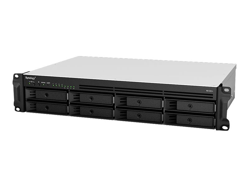 SYNOLOGY RS1221RP+ NAS-Server Vorderansicht