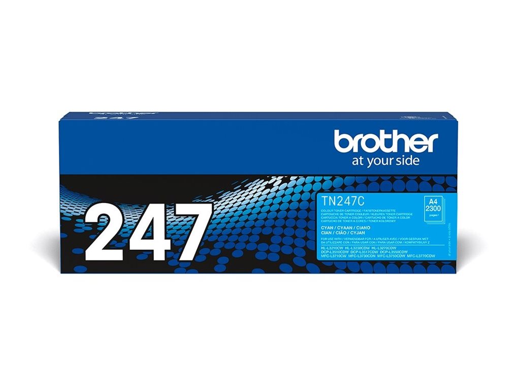 BROTHER Cyan high yield toner TN247C Vorderansicht