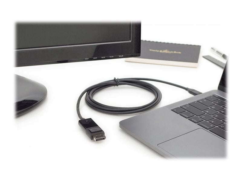 DIGITUS USB Type-C Gen 2 Adapterkabel Type-C auf DP Verpackung